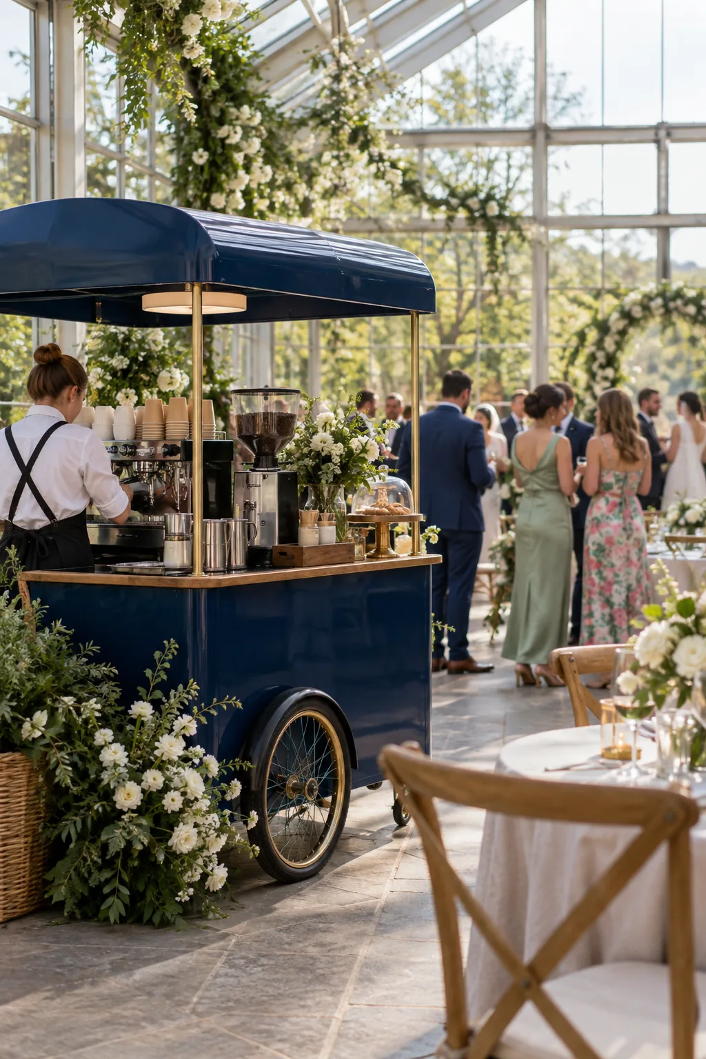 ROAM coffee cart